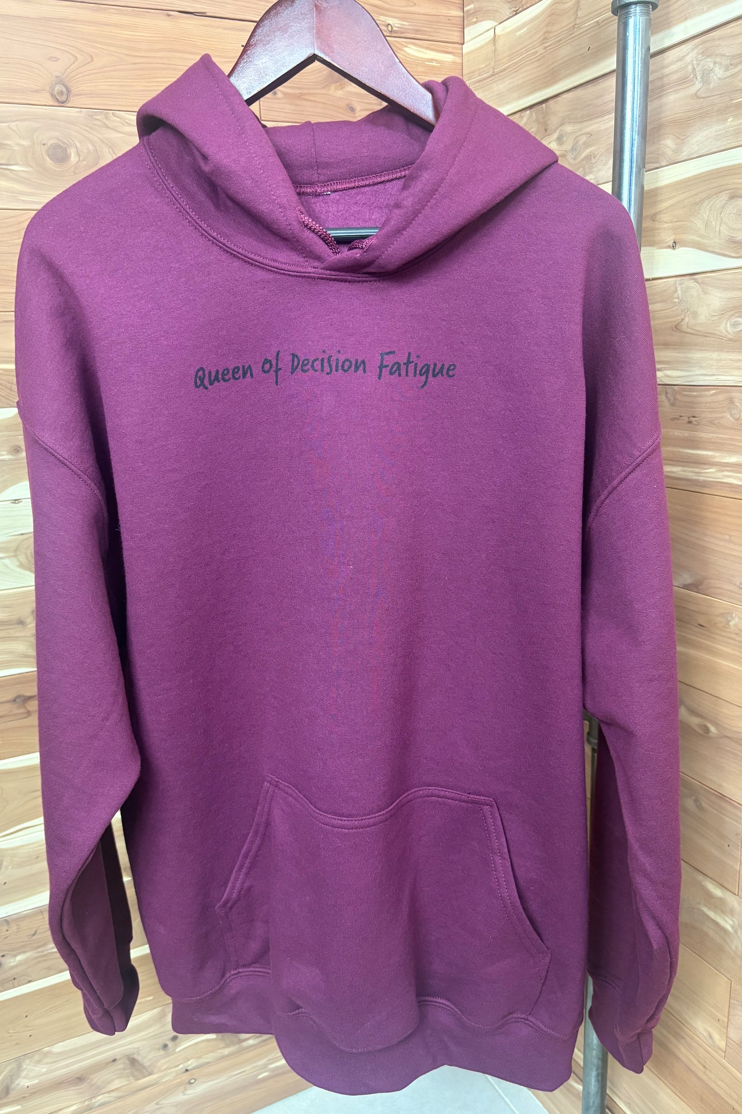 Queen of Decision Fatigue Hoodie